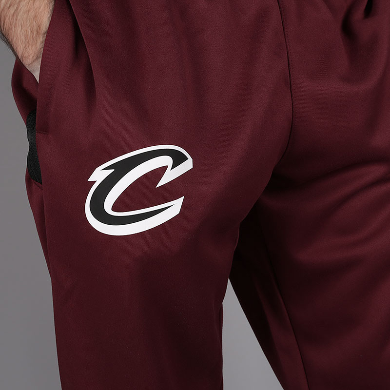 мужские бордовые брюки Nike NBA Cleveland Cavaliers AR9900-677 - цена, описание, фото 2